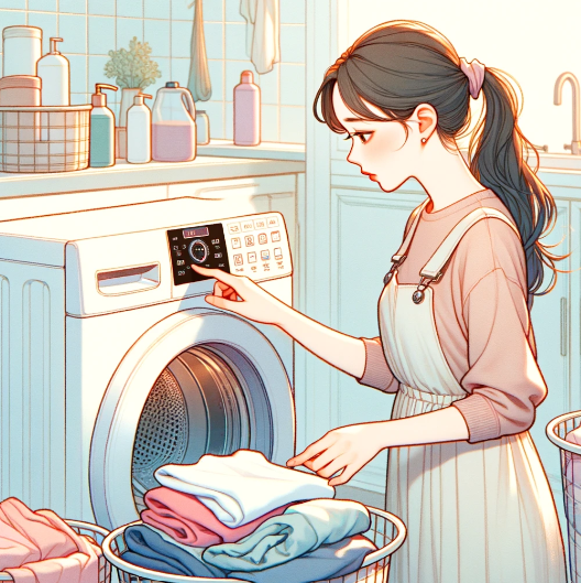 적절한 세탁 방법 선택